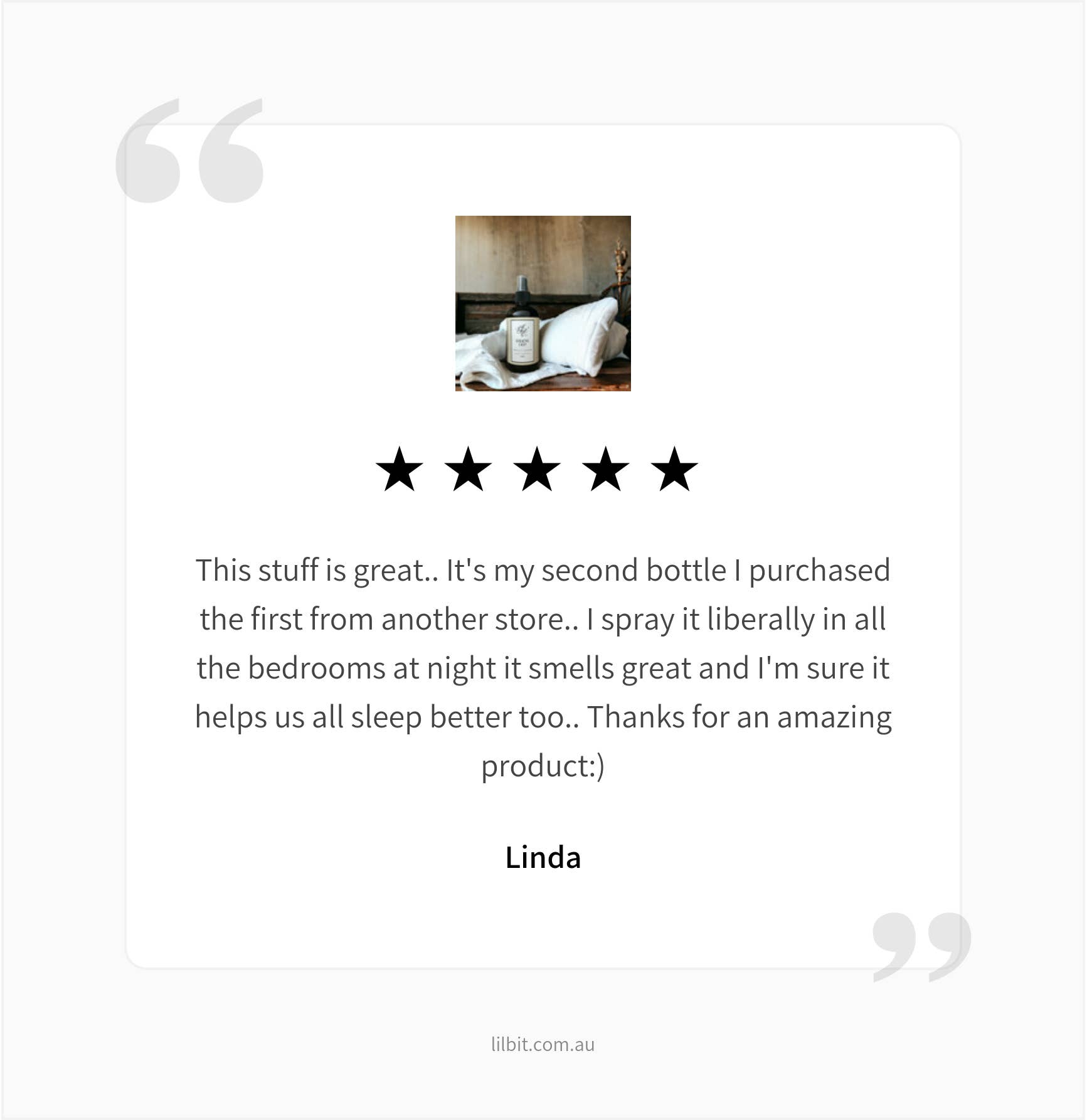 Lil'Bit Better - Wholesale Room & Linen Spray - Breathe Easy Decongestant Room Spray 250ml - Organic 5