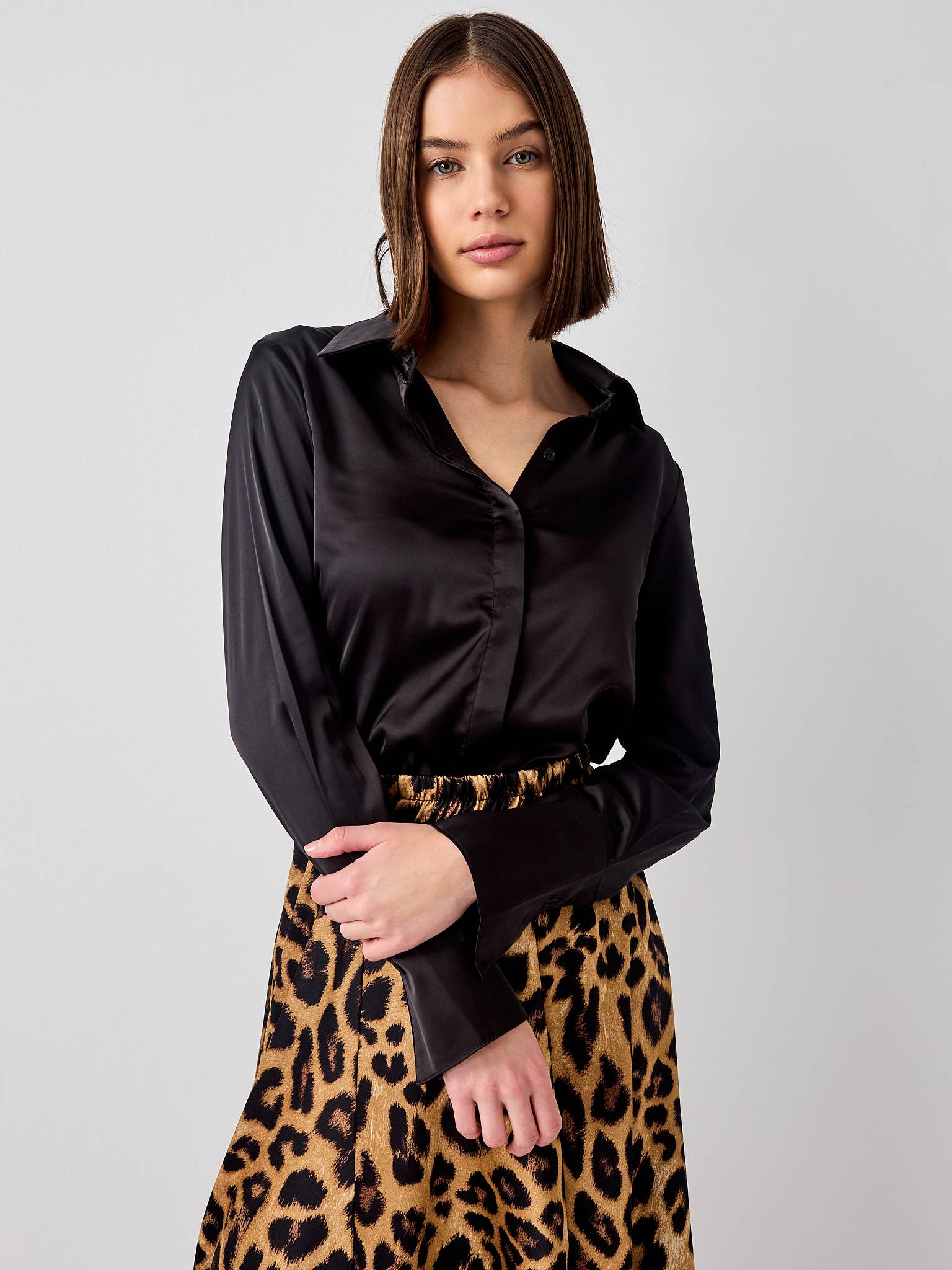 CHOKLATE PARIS - Vendita all'ingrosso Gonna - Donna - Gonna Valentine in raso spesso - CK0815216