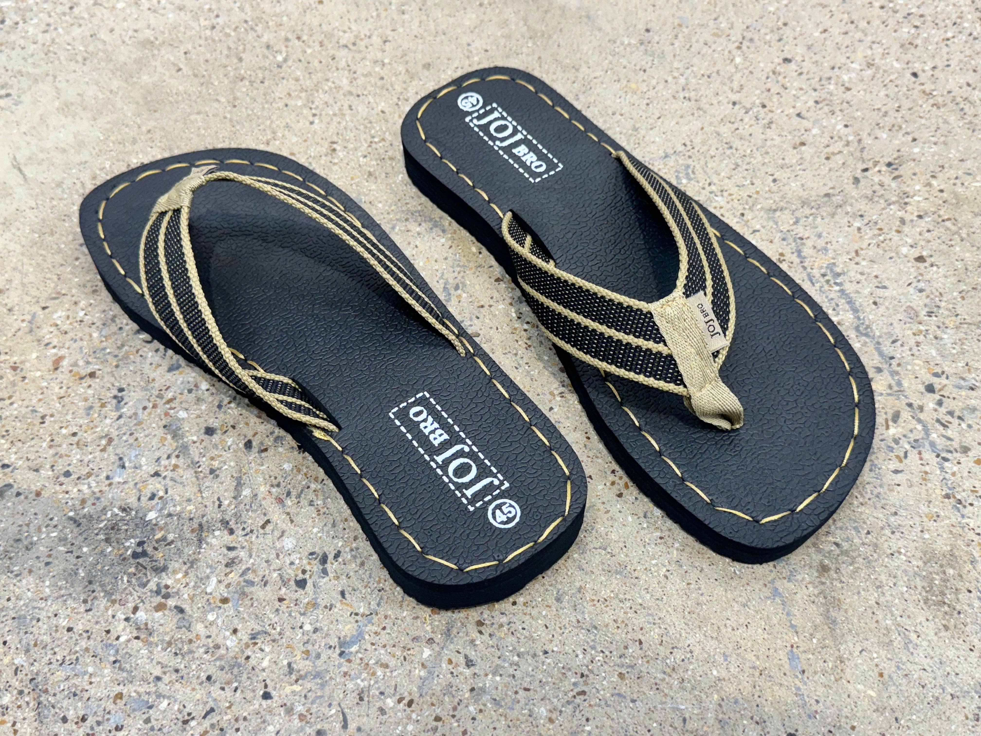 JOJ MAKLY Wholesale - Wholesale Flip Flops - Men's - j201 Makly Striped Thong Sandal Flip Flop17