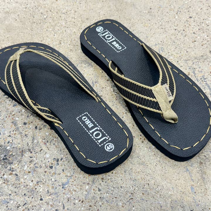JOJ MAKLY Wholesale - Wholesale Flip Flops - Men's - j201 Makly Striped Thong Sandal Flip Flop17