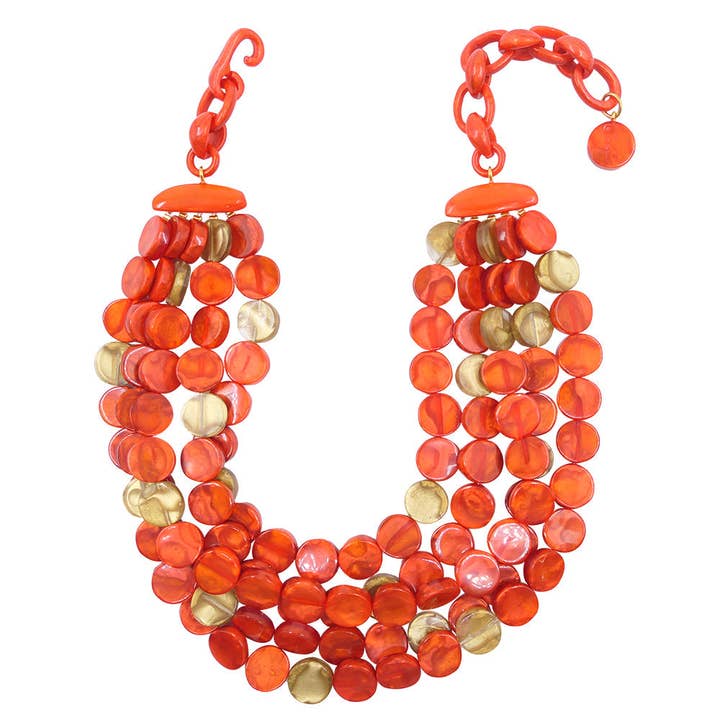 Halsband Lisa - 1400034 för wholesale av Dominique Denaive Paris