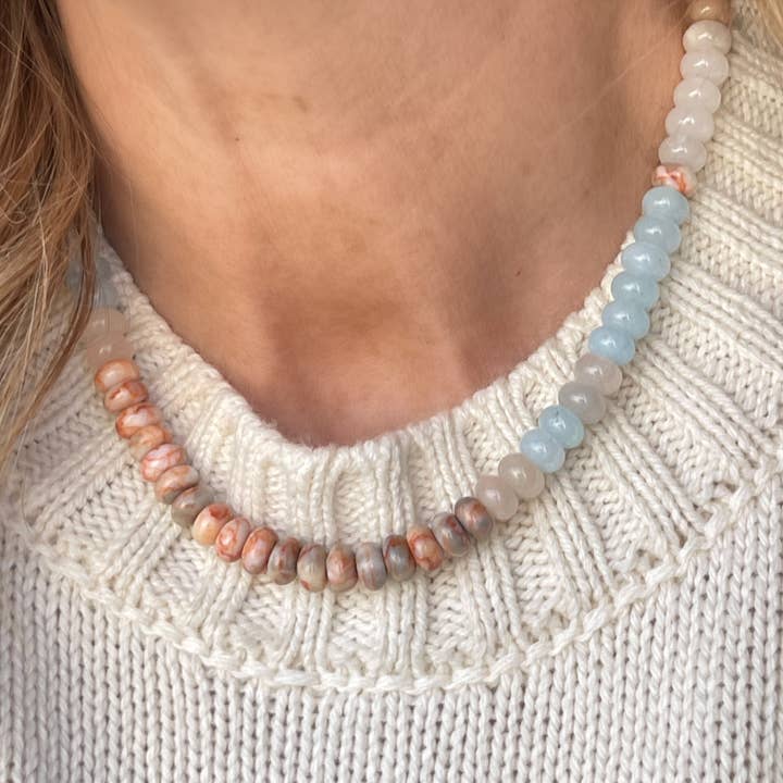 Jessica Matrasko Jewelry - Wholesale Beaded/Pearl Necklace - Rowan Necklace