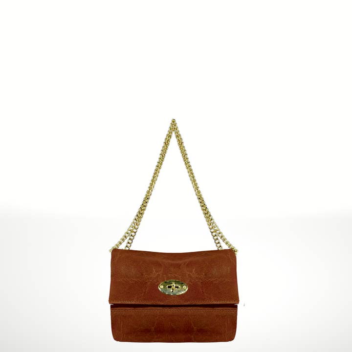 ITALIAN'S LEATHER - Wholesale Clutch Bag - Women's - Daiana Suede Leather Bag 22071319