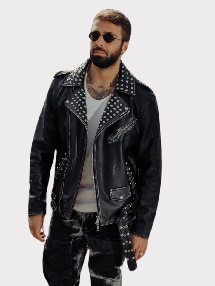 GP04 LEATHER JACKET for wholesale by LAB22