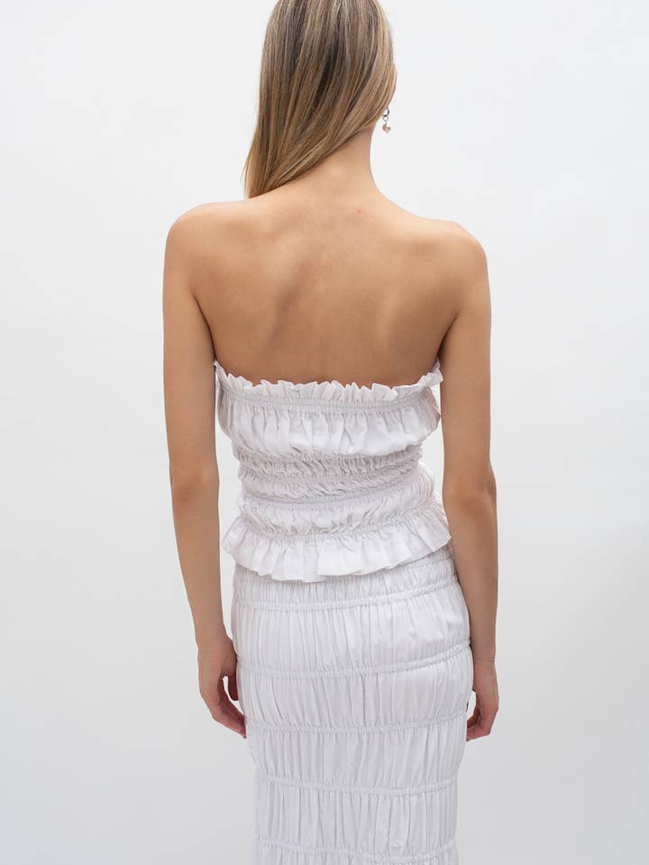 White Margaux Top for wholesale on Faire5