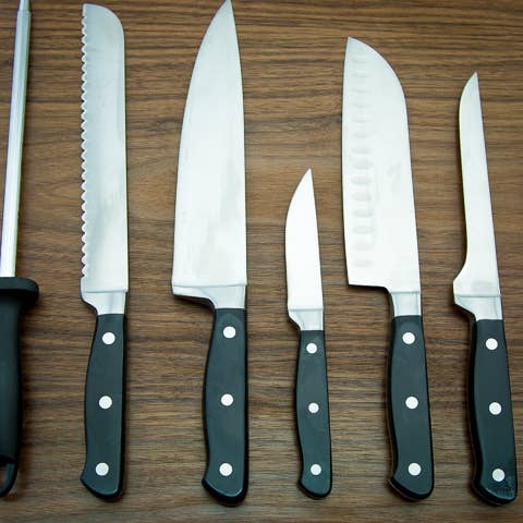 Missing Digit Woodshop - Wholesale Knife Set - Spartan Knife Block