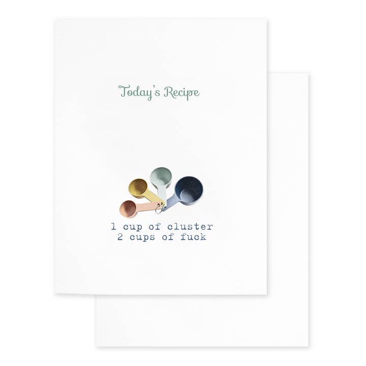 Cardideology - Wholesale Everyday Greeting Card - Cluster Fuck