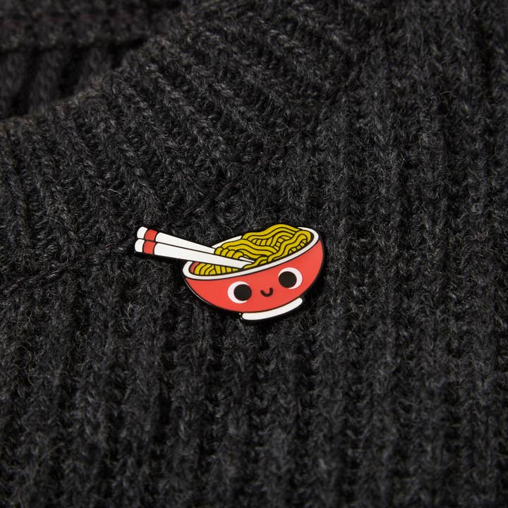 Higglebees – wholesale Lapel pin/button – Noodles - Enamel Pin Badge4