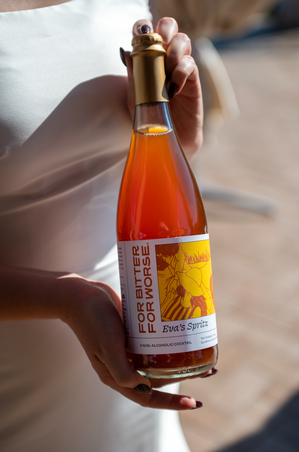 For Bitter For Worse - Wholesale Non-Alcoholic Aperitif/Mocktail - Eva's Spritz mocktail non-alcoholic cocktail, Dry January3