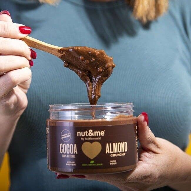 Nut & Me – Großhandel Nussbutter – Knusprige Mandel-Kakaocreme 250 g von Nut & Me2