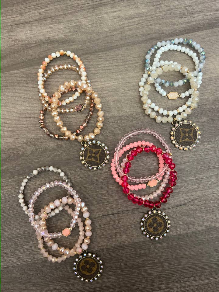 upcycled bangle stacks for wholesale by Bangles & Bourbon