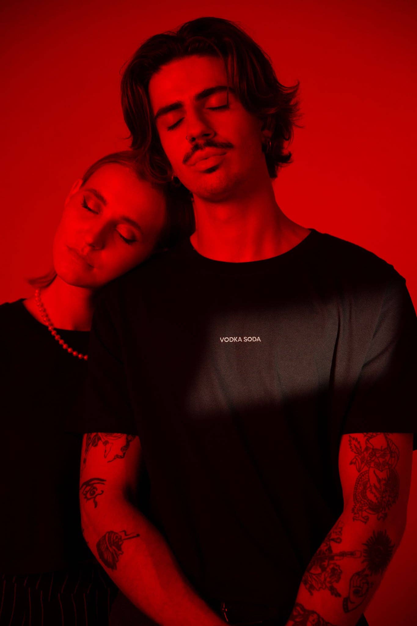 Fashion Drinks - Venta al por mayor Camiseta serigrafiada - Hombre - Vodka Soda | Camiseta bordada de algodón orgánico para hombre8