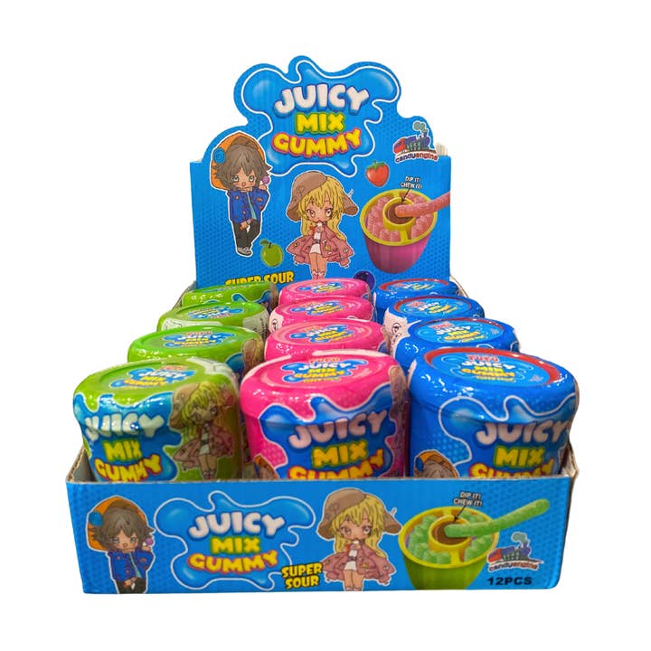 CargoPirate - Wholesale Gummy - Juicy Mix Gummy Dipperz 12x88G0