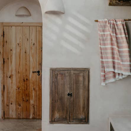 A Soft Idea - Vendita all'ingrosso Plaid - 329 - Plaid per ciglia a righe in cotone riciclato 55" x 70"8