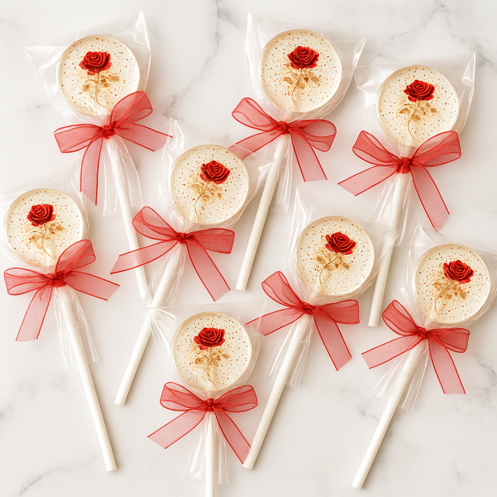 TheLollipopStudio - Wholesale Lollipop - Rose Bouquet Lollipops,Candy Favors, Wholesale2