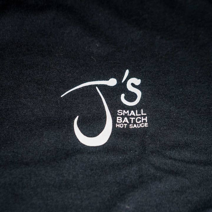 Magliette Artigianali di J per la vendita all'ingrosso da parte di California Hot Sauce Solutions