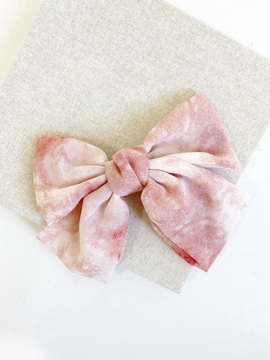 Angels Whisper Accessories - Wholesale Hair bow – Women’s - Louisa Tie-Dye Bow Barrette4