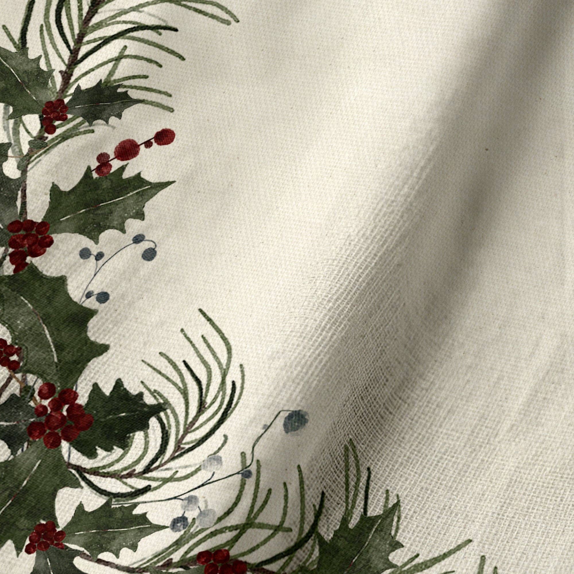 SG HOGAR - Wholesale Tablecloth - Stain-resistant individual placemat pack of 2 Mistletoe 12253