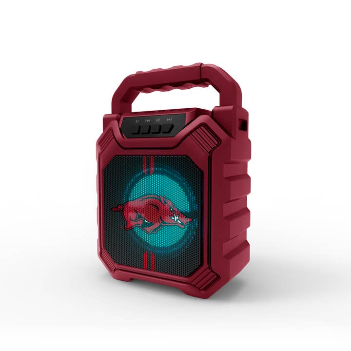 Prime Brands Group - Wholesale Speakers - NCAA Arkansas Razorbacks Shockbox XL2 Bluetooth Speaker1