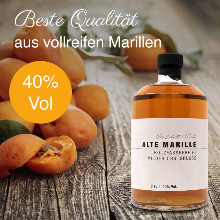 Märkische Spezialitätenbrennerei - Wholesale Liqueur - Old apricot 700 ml 40% -Vol. spirit1