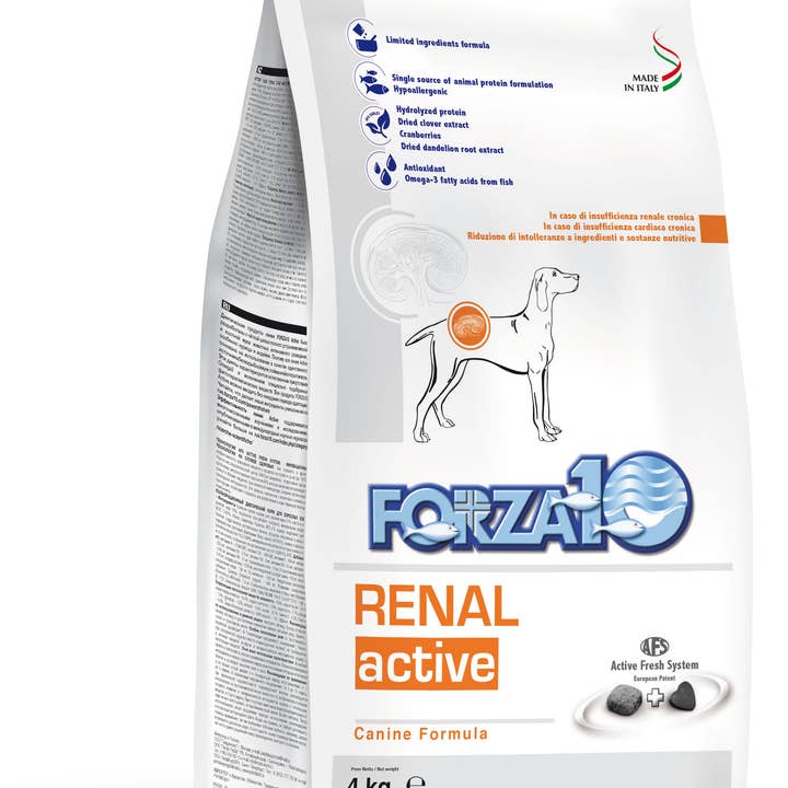Forza10 Pet Food - Wholesale Pet Food - Dog - Forza10 Active Kidney Renal Support Diet Dry Dog Food, 8.8lb