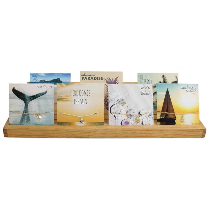 Programa de tornozeleira Carded Charm - 48 unidades por atacado de ZAD