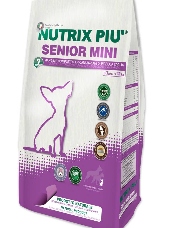 Nutrix Piu' Senior - Mini for wholesale by Nutrix Più - Italian Pet Food