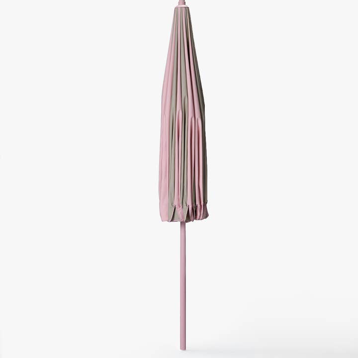 Gestreept Tuinparasol Roze/Beige streep voor groothandel op Faire