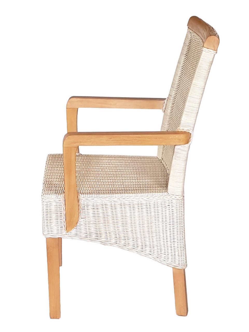 Voglrieder - Wholesale Chair - Dining Room Chairs Set with Armrests 4 Pieces Rattan Chairs Stu10