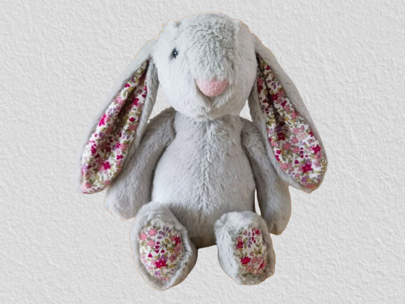 Annie & Charles - Wholesale Stuffed/Plush Toy - Kids & Baby - Annie & Charles® Bunny Flower Plush Toy4