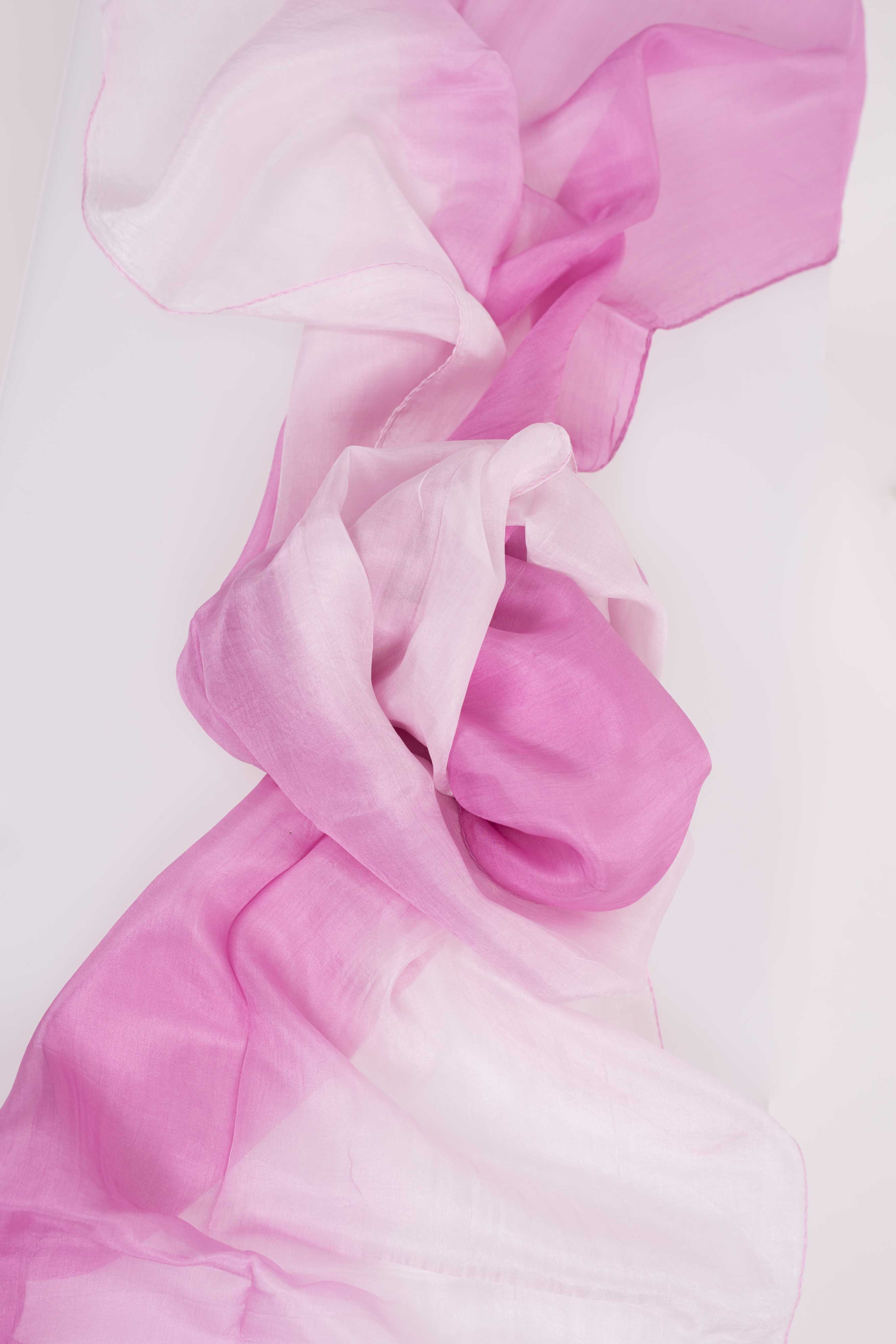 MR Complements - Wholesale Scarf - Women's - Two-tone natural silk scarf4