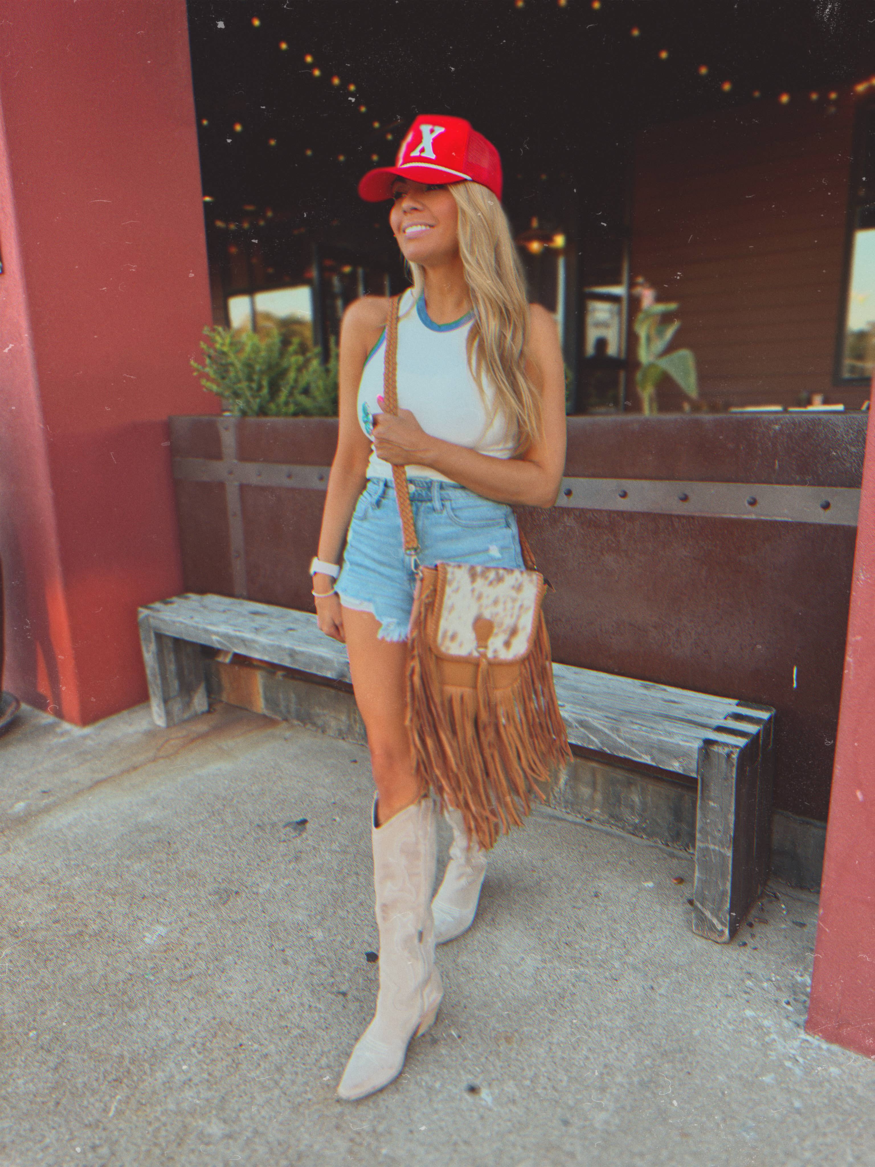 Boho Ranch Shop - Wholesale Crossbody Bag - Women's - THE NANCY CROSSBODY Genuine Hairon Cowhide Leather Tassel9