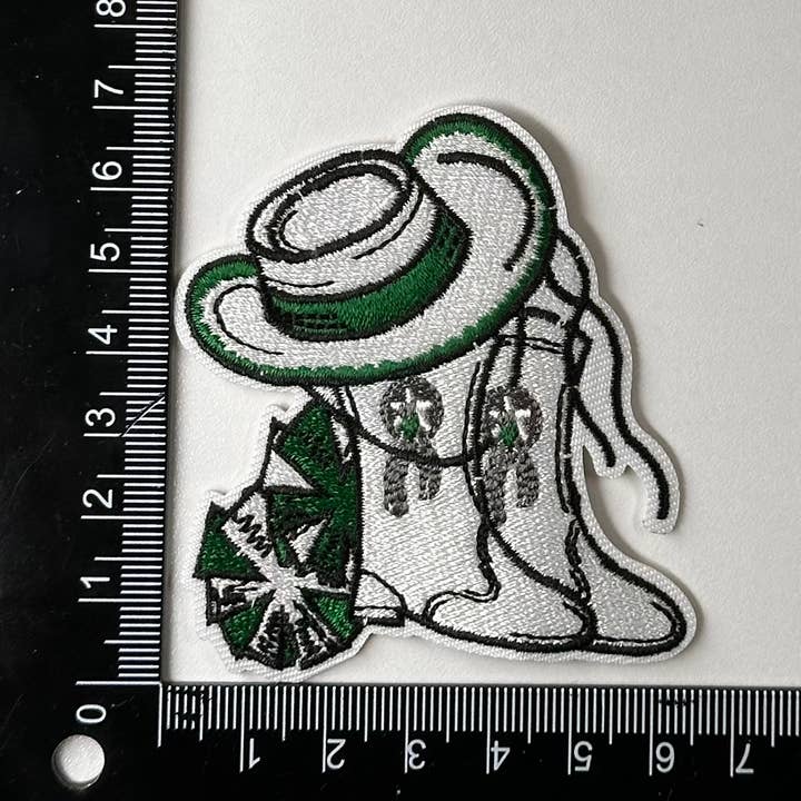 Aloe and Milk Boutique – Engroshandel Patch – Drill Dance Hat/-støvle, kickline patch, drille teampatch6