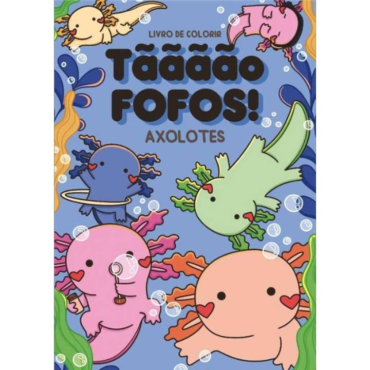 Così Carini - Axolotl: Libro Da Colorare per la vendita all'ingrosso da parte di Zero a Oito