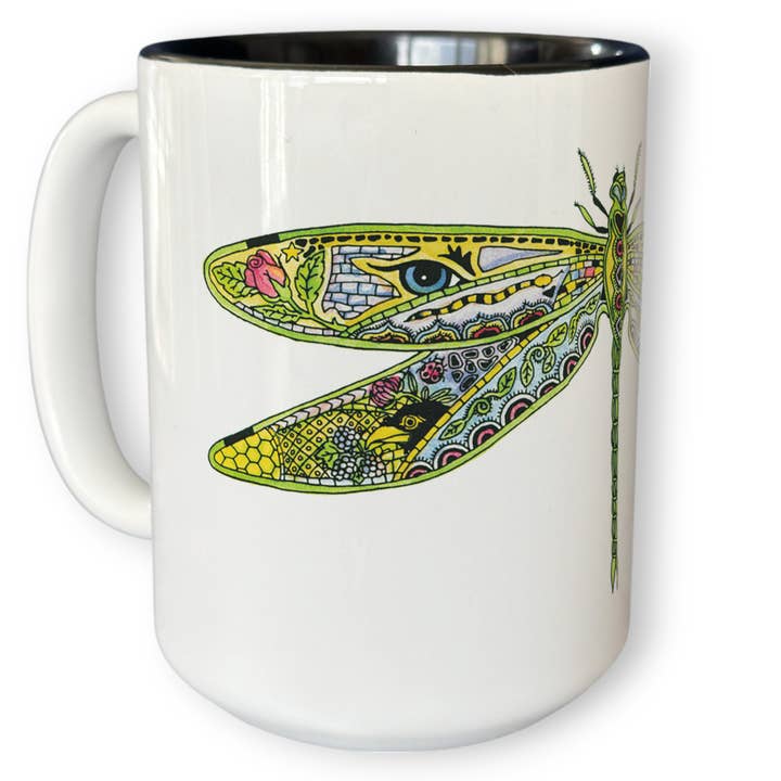Caneca de libélula 15 oz por atacado de EarthArt International