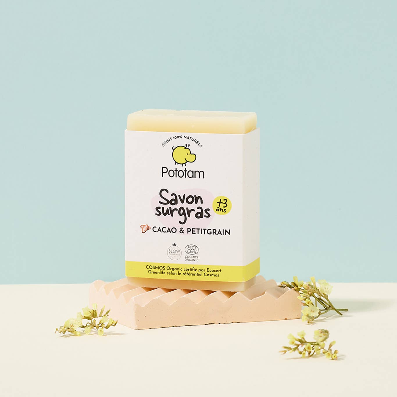 Pototam - Vendita all'ingrosso Saponette - Sapone Surgras Cacao e Petitgrain