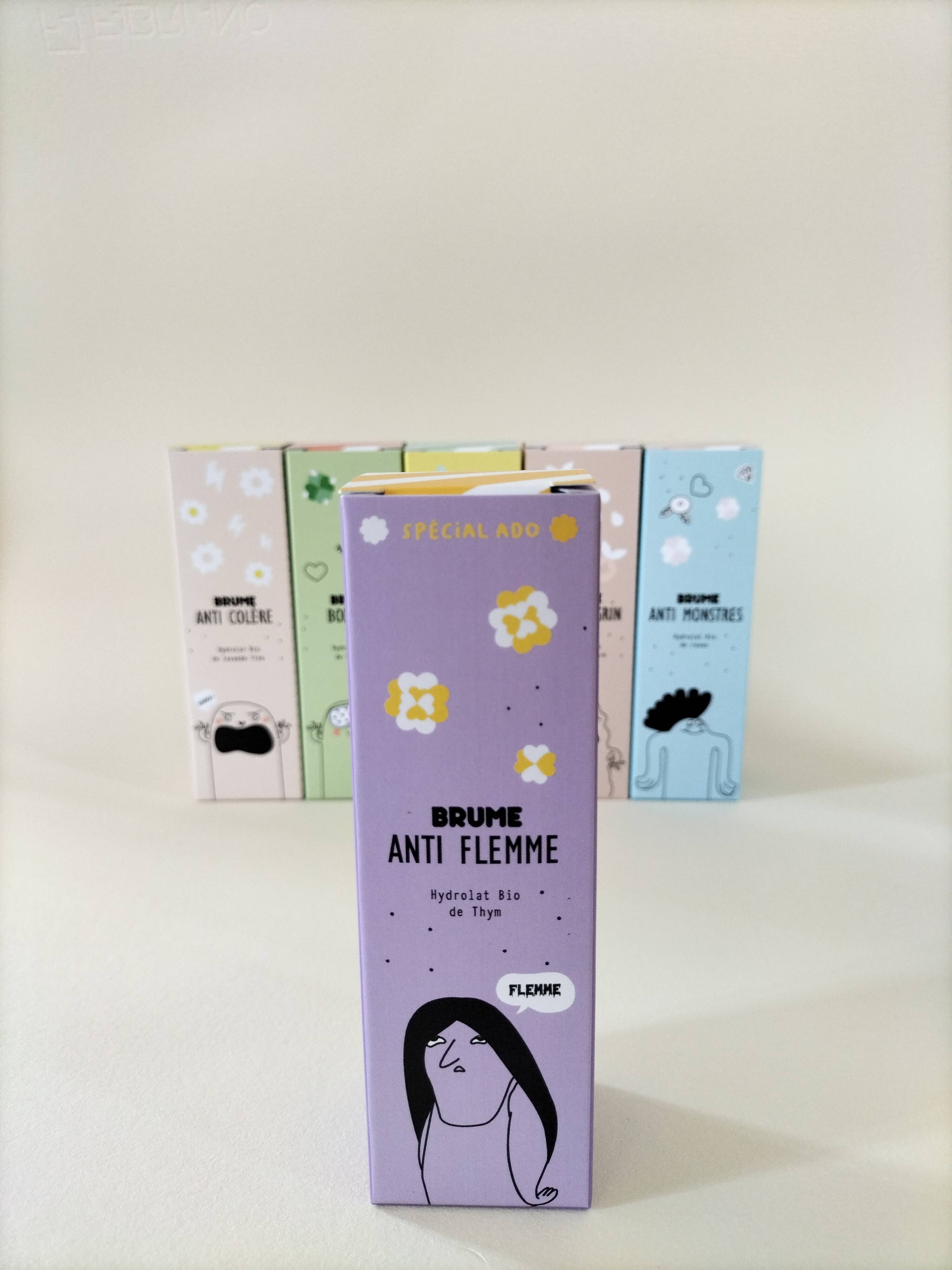 Pamela Loops - Wholesale Kamer- en linnenspray - Brume anti-moeheid voor tieners met biologische tijmhydrolysaat14