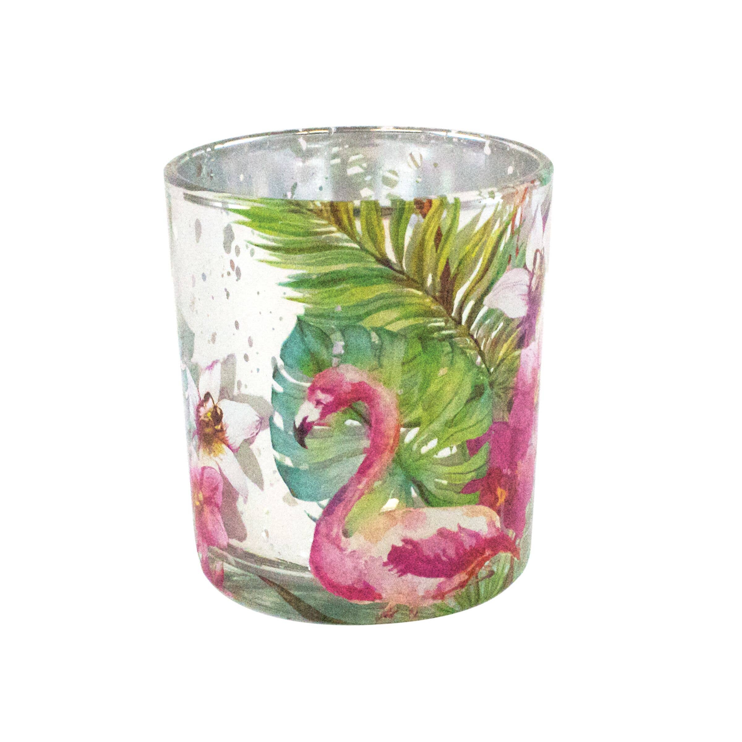 Beachcombers - Wholesale Candle Holder - SALE Flamingo Paradise Votive Candle Holder Set 21