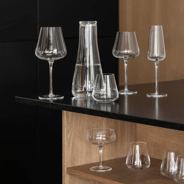 blomus - Wholesale Champagne Flute - BELO Champagne Saucer Glasses - 7 Ounce - Set of 2 - Clear