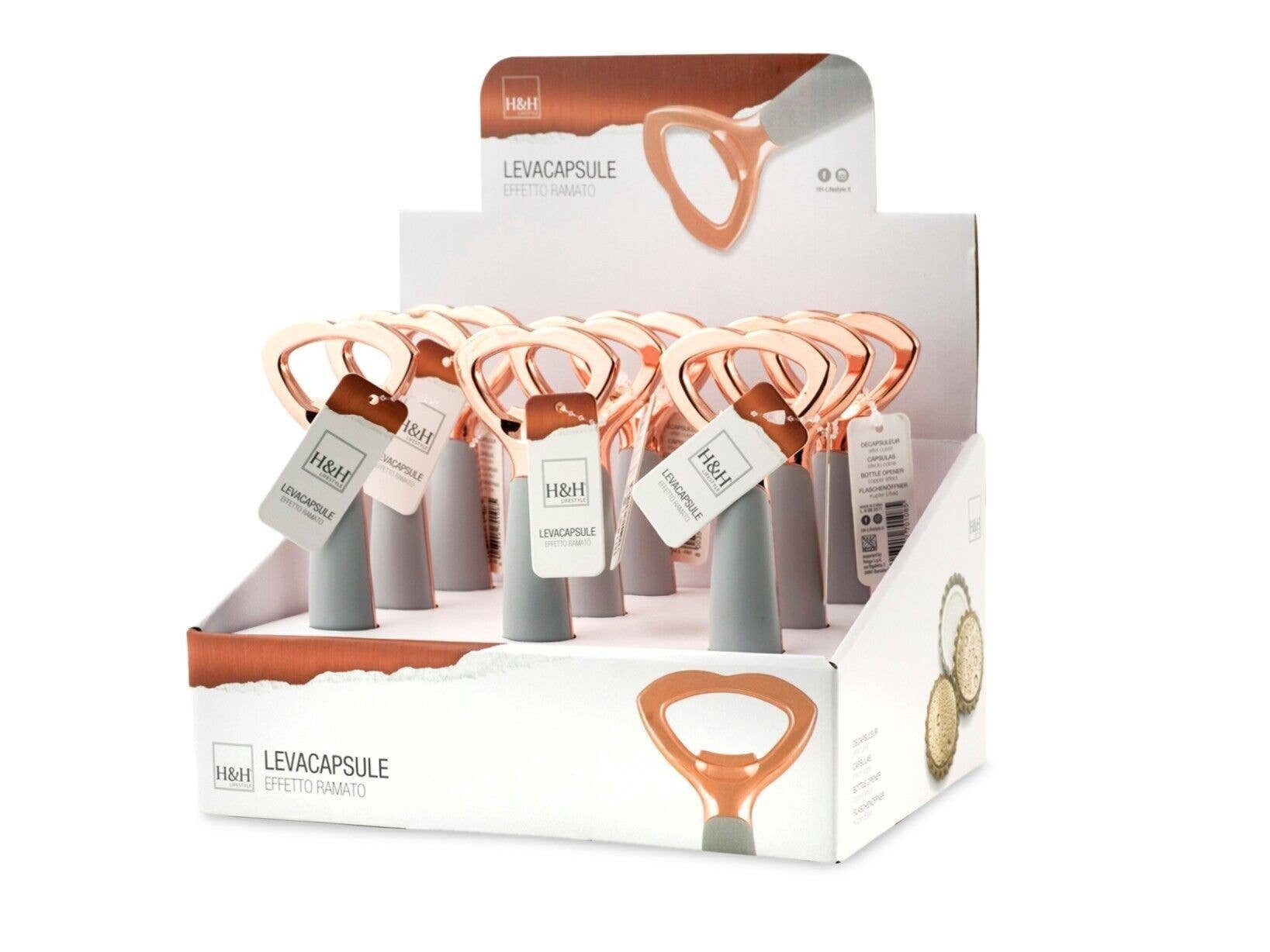 H&H - Wholesale Kitchen Tool/Gadget - Zinc-Plated Copper Capsule Remover Handle Bs1