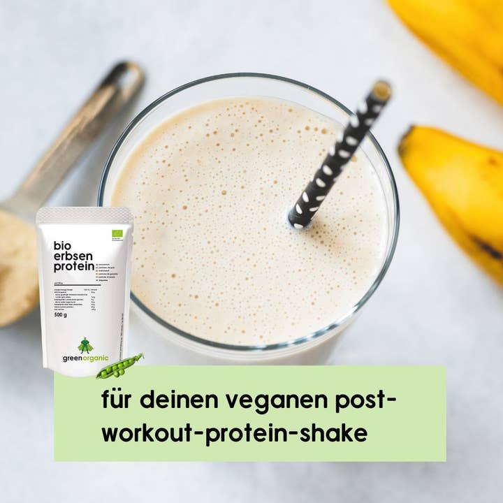 Organic Workout – wholesale Protein/superfood powder – Organic Premium Pea Protein 500 g