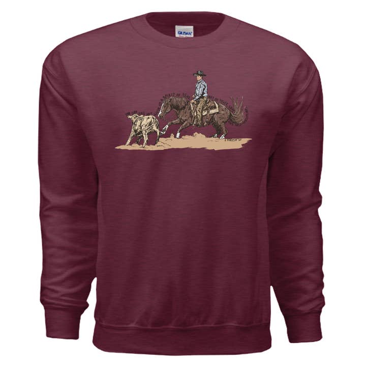 Crewneck 2 Timothée pour la vente par Wranglin' Daisies LLC