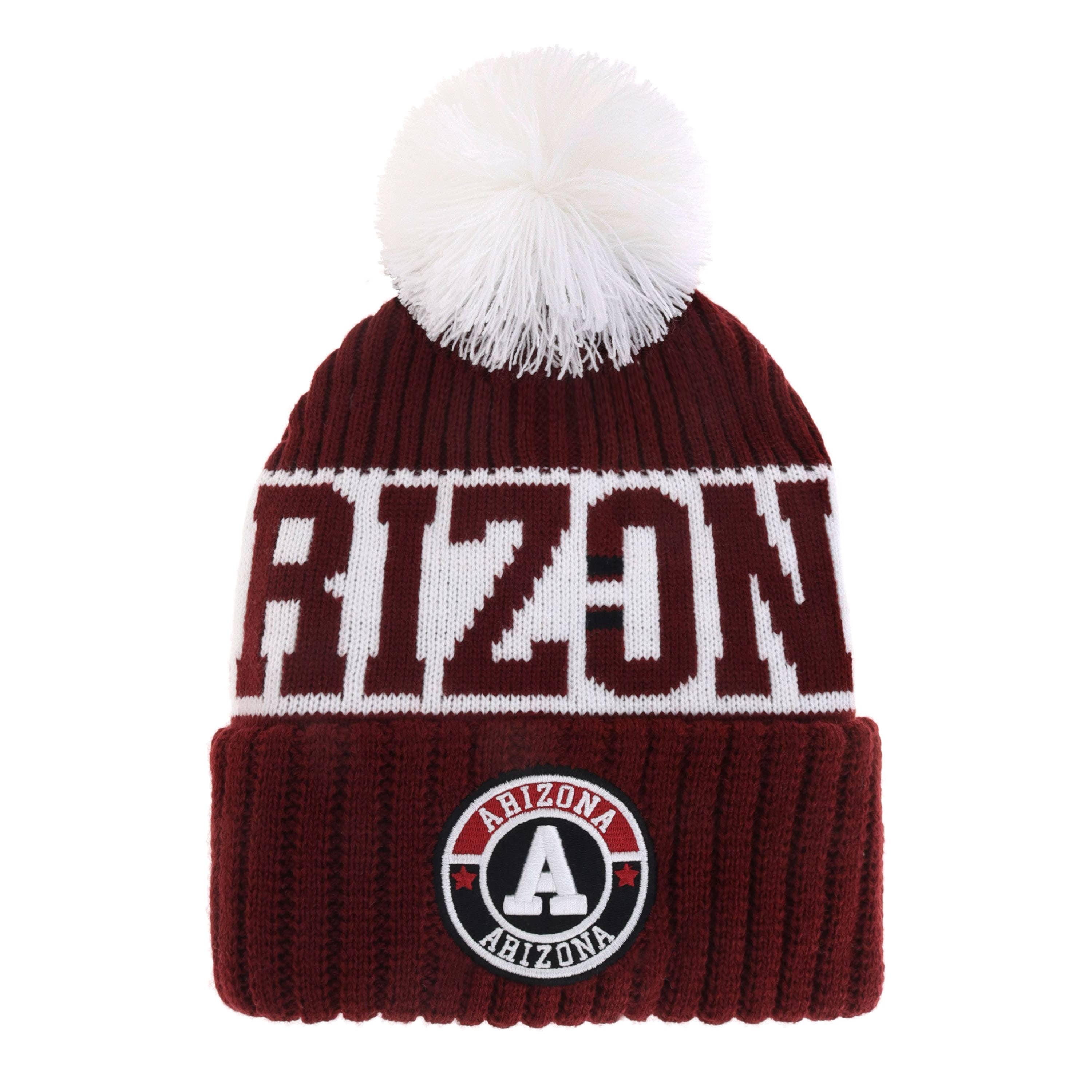 ChoKoLids – Engroshandel Beanie - Unisex – Strikkede vinterhuer med pompon og broderet fodboldhold-logo0