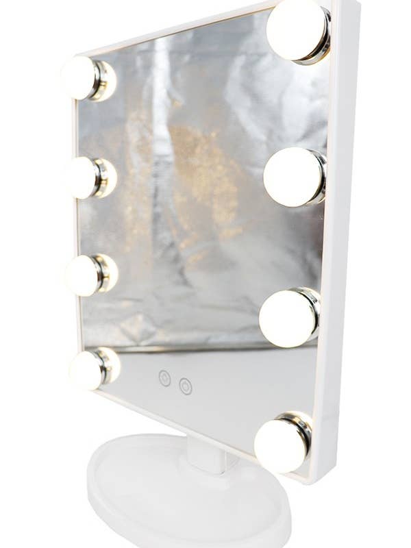 Touch-Enabled LED Light Bulb Mirror 36 cm for wholesale by Cap Zone
