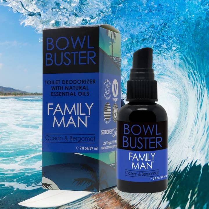 Seriously Shea - Wholesale Toilet Spray - BEST SELLER! Men's Bowl Buster Toilet Spray | FREE displayer