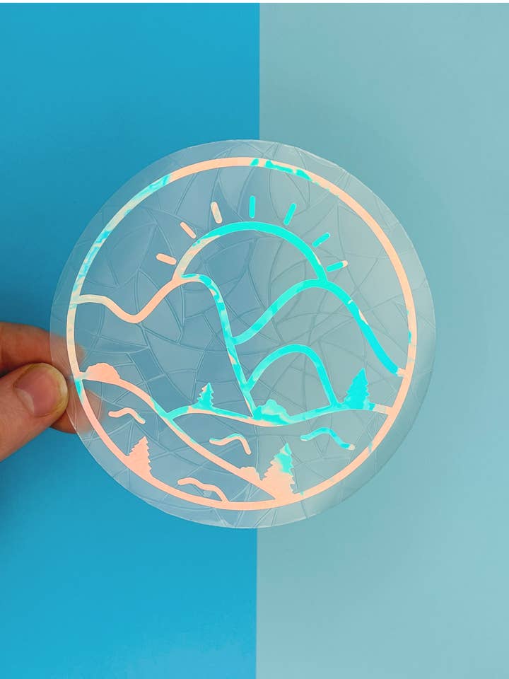 Countryside Scene Suncatcher for wholesale by Poppodopolis