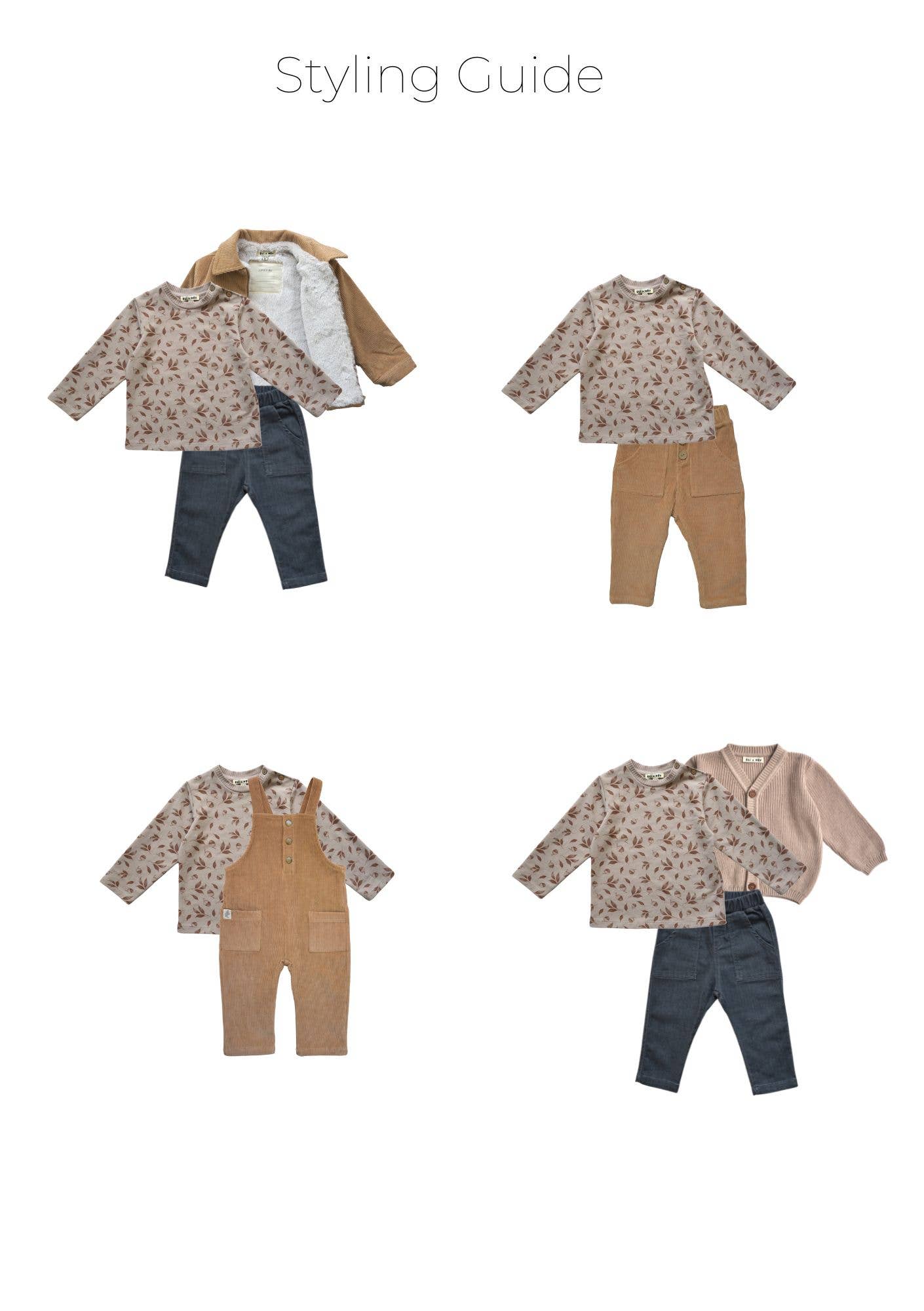 Eli & Nev (we cover U.S. import duties) - Wholesale T-Shirt - Kids - Baby / Kid Long Sleeves T-shirt - Fall / Winter collection 6