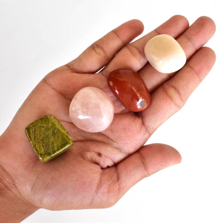 Soothing Crystals - Wholesale Spiritual Stone/Crystal - Balancing FERTILITY Relief Crystal Set, Crystal Healing Kit6