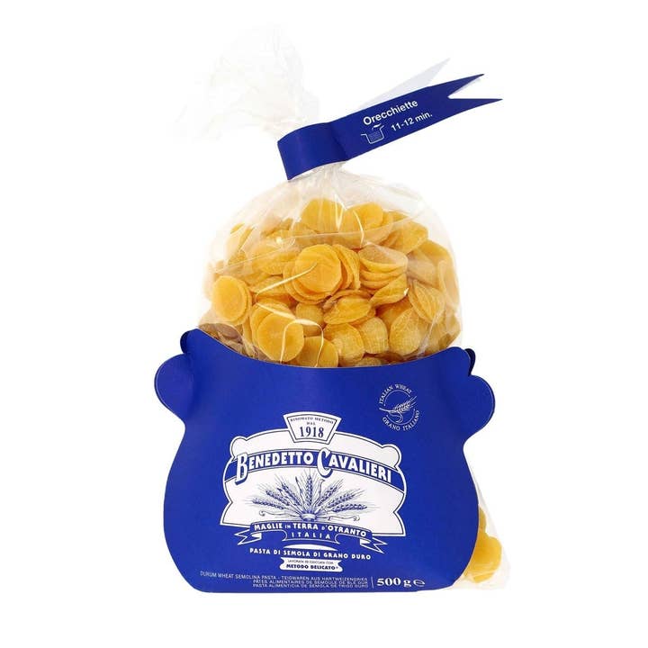 Pasta Orecchiette Benedetto Cavalieri 500g for wholesale by Sur les Quais