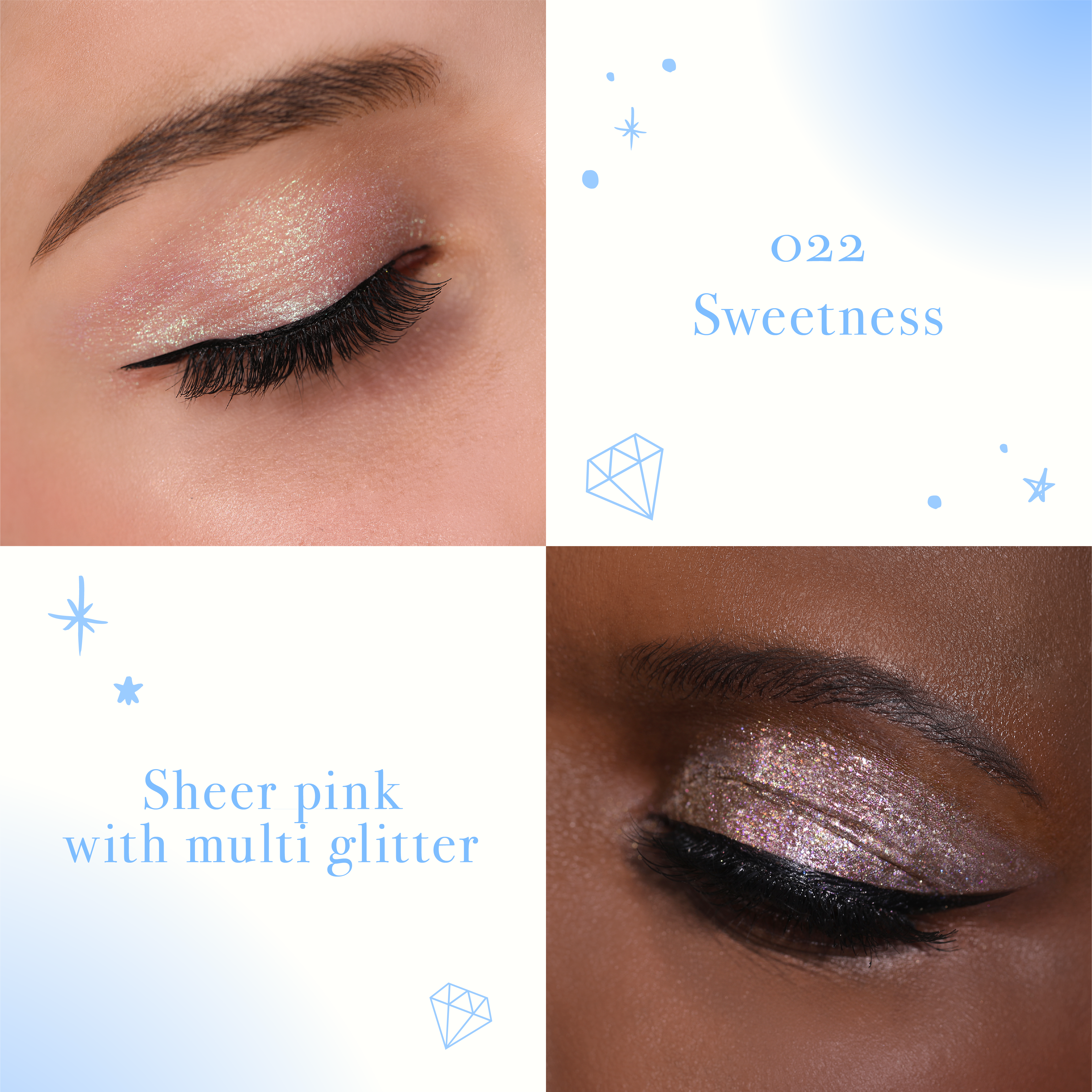 Moira Cosmetics - Wholesale Eyeshadow - Diamond Daze Liquid Shadow (022, Sweetness)6